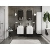 Mexen Orio armoire de salle de bain sous-lavabo 50 cm, 1 tiroir, blanc brillant - 91A10-05047-1-BF00