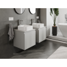 Mexen Orio meuble de salle de bain sous lavabo 50 cm, 1 tiroir, gris mat - 91A10-05047-1-BF62