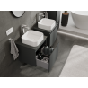 Mexen Orio meuble de salle de bain sous lavabo 50 cm, 1 tiroir, graphite mat - 91A10-05047-1-BF66
