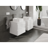 Mexen Orio armoire de salle de bain sous vasque 50 cm, 2 tiroirs, blanc brillant - 91A10-05047-2-BFF00