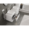 Mexen Orio meuble de salle de bains sous-lavabo 50 cm, 2 tiroirs, blanc mat - 91A10-05047-2-BFF01