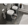 Mexen Orio meuble de salle de bain sous-lavabo 50 cm, 2 tiroirs, graphite mat - 91A10-05047-2-BFF66