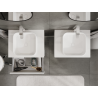 Mexen Orio meuble de salle de bain sous lavabo 60 cm, 1 tiroir, blanc brillant - 91A10-06023-1-BF00