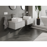 Mexen Orio meuble de salle de bain sous-lavabo 60 cm, 1 tiroir, gris mat - 91A10-06023-1-BF62