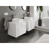 Mexen Orio meuble de salle de bain sous lavabo 60 cm, 1 tiroir, blanc brillant - 91A10-06047-1-BF00
