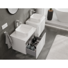 Mexen Orio meuble de salle de bain sous lavabo 60 cm, 1 tiroir, blanc brillant - 91A10-06047-1-BF00