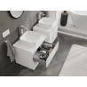 Mexen Orio meuble de salle de bains sous lavabo 60 cm, 2 tiroirs, blanc mat - 91A10-06047-2-BFF01