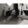 Mexen Orio meuble de salle de bains sous lavabo 70 cm, 1 tiroir, noir brillant - 91A10-07023-1-BF70