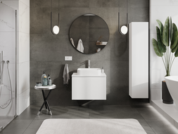 Mexen Orio meuble de salle de bain sous lavabo 70 cm, 1 tiroir, blanc mat - 91A10-07047-1-BF01