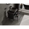 Mexen Orio meuble de salle de bain sous-lavabo 70 cm, 1 tiroir, noir mat - 91A10-07047-1-BF71