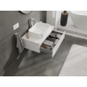 Mexen Orio meuble de salle de bain sous lavabo 80 cm, 1 tiroir, blanc brillant - 91A10-08023-1-BF00