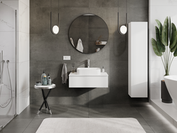 Mexen Orio meuble de salle de bains sous lavabo 80 cm, 1 tiroir, blanc mat - 91A10-08023-1-BF01