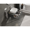 Mexen Orio meuble de salle de bains sous-lavabo 80 cm, 1 tiroir, graphite mat - 91A10-08023-1-BF66