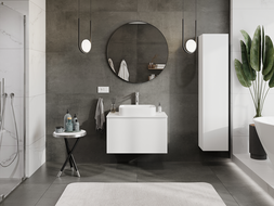 Mexen Orio meuble de salle de bain sous-lavabo 80 cm, 1 tiroir, blanc mat - 91A10-08047-1-BF01