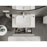 Mexen Orio meuble de salle de bain sous-lavabo 80 cm, 1 tiroir, blanc mat - 91A10-08047-1-BF01