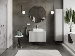 Mexen Orio armoire de salle de bain sous lavabo 80 cm, 1 tiroir, gris mat - 91A10-08047-1-BF62