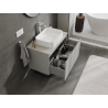 Mexen Orio armoire de salle de bain sous lavabo 80 cm, 1 tiroir, gris mat - 91A10-08047-1-BF62
