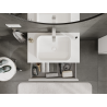 Mexen Orio meuble de salle de bain sous lavabo 80 cm, 2 tiroirs, blanc mat - 91A10-08047-2-BFF01