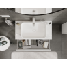 Mexen Orio meuble de salle de bain sous lavabo 90 cm, 1 tiroir, blanc brillant - 91A10-09023-1-BF00