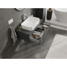Mexen Orio meuble de salle de bains sous lavabo 90 cm, 1 tiroir, graphite mat - 91A10-09023-1-BF66