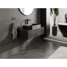 Mexen Orio armoire de salle de bain sous lavabo 90 cm, 1 tiroir, noir mat - 91A10-09023-1-BF71