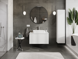 Mexen Orio armoire de salle de bain sous lavabo 90 cm, 1 tiroir, blanc mat - 91A10-09047-1-BF01