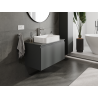 Mexen Orio armoire de salle de bain sous lavabo 90 cm, 1 tiroir, graphite mat - 91A10-09047-1-BF66