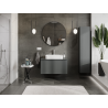 Mexen Orio armoire de salle de bain sous lavabo 90 cm, 1 tiroir, graphite mat - 91A10-09047-1-BF66