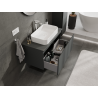 Mexen Orio armoire de salle de bain sous lavabo 90 cm, 1 tiroir, graphite mat - 91A10-09047-1-BF66