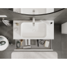 Mexen Orio meuble de salle de bains sous lavabo 100 cm, 1 tiroir, blanc mat - 91A10-10023-1-BF01