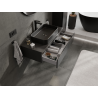Mexen Orio meuble de salle de bain sous lavabo 100 cm, 1 tiroir, noir mat - 91A10-10023-1-BF71