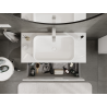 Mexen Orio meuble de salle de bain sous lavabo 100 cm, 1 tiroir, blanc brillant - 91A10-10047-1-BF00