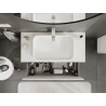 Mexen Orio armoire de salle de bain sous lavabo 100 cm, 1 tiroir, blanc mat - 91A10-10047-1-BF01