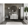Mexen Orio meuble de salle de bain sous lavabo 100 cm, 1 tiroir, gris mat - 91A10-10047-1-BF62