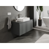 Mexen Orio armoire de salle de bains sous lavabo 100 cm, 1 tiroir, graphite mat - 91A10-10047-1-BF66