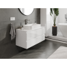 Mexen Orio meuble de salle de bain sous lavabo 100 cm, 2 tiroirs, blanc brillant - 91A10-10047-2-BFF00