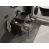 Mexen Orio meuble de salle de bains sous-lavabo 100 cm, 2 tiroirs, noir mat - 91A10-10047-2-BFF71