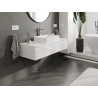 Mexen Orio meuble de salle de bains sous lavabo 120 cm, 1 tiroir, blanc brillant - 91A10-12023-1-BF00