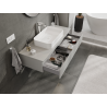Mexen Orio armoire de salle de bain sous-lavabo 120 cm, 1 tiroir, gris mat - 91A10-12023-1-BF62