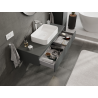 Mexen Orio armoire de salle de bain sous-lavabo 120 cm, 1 tiroir, graphite mat - 91A10-12023-1-BF66