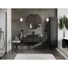 Mexen Orio armoire de salle de bains sous lavabo 120 cm, 1 tiroir, noir mat - 91A10-12023-1-BF71