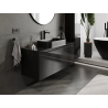 Mexen Orio armoire de salle de bain sous lavabo 120 cm, 1 tiroir, noir brillant - 91A10-12047-1-BF70