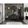 Mexen Orio meuble de salle de bain sous-lavabo 120 cm, 1 tiroir, noir mat - 91A10-12047-1-BF71