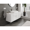 Mexen Orio armoire de salle de bains sous lavabo 120 cm, 2 tiroirs, blanc brillant - 91A10-12047-2-BFF00