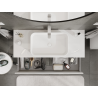 Mexen Orio armoire de salle de bains sous lavabo 120 cm, 2 tiroirs, blanc brillant - 91A10-12047-2-BFF00