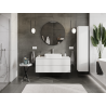 Mexen Orio meuble de salle de bain sous lavabo 120 cm, 2 tiroirs, blanc mat - 91A10-12047-2-BFF01