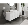 Mexen Orio meuble de salle de bain sous lavabo 120 cm, 2 tiroirs, blanc mat - 91A10-12047-2-BFF01