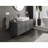 Mexen Orio meuble de salle de bains sous lavabo 120 cm, 2 tiroirs, graphite mat - 91A10-12047-2-BFF66