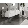 Mexen Orio meuble de salle de bain sous-vasque 140 cm, 1 tiroir, blanc mat - 91A10-14023-1-BF01