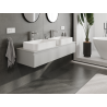 Mexen Orio armoire de salle de bain sous lavabo 140 cm, 1 tiroir, gris mat - 91A10-14023-1-BF62